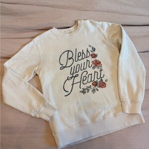 Bella Canvas Off-White Sweatshirt